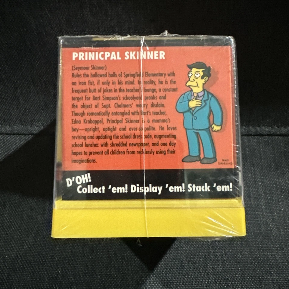 Rompecabezas Coleccionable Los Simpson Bola Principio Skinner No. 7 nuevos/sellados Foto 2 de 4