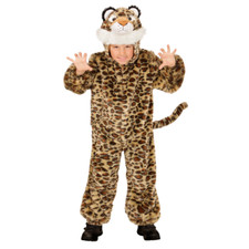 COSTUME CARNEVALE LEOPARDO COSTUME CON CAPPUCCIO TRAVESTIMENTO 1/5 ANNI 9810LEOP