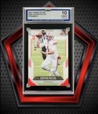 Justin Fields RC *ISA 10* 2021 Panini Score Dynamics #302 Chicago Bears NFL