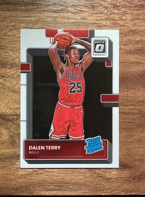 2022-23 Panini Donruss Optic Basketball Dalen Terry Rookie Card #232 Bulls RC