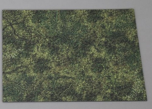 MAT038 Small Jungle Mat Thomas Gunn MINIATURES Rigid Diorama BASE 24cm x 20cm - Picture 2 of 3