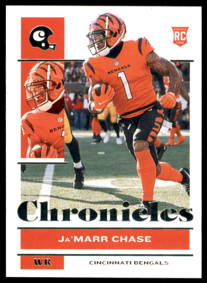 2021 Panini Chronicles Ja'Marr Chase Cincinnati Bengals #17