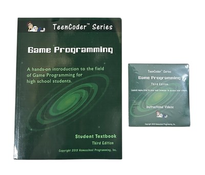 TeenCoder Game Programming : Third Edition by Homeschool Programming NEW SEALED