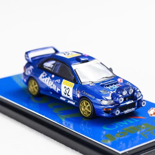 Fine Works64 1:64 Subaru WRC 1998 Rally Champion Limited 500 Diecast Model Car - Picture 2 of 5
