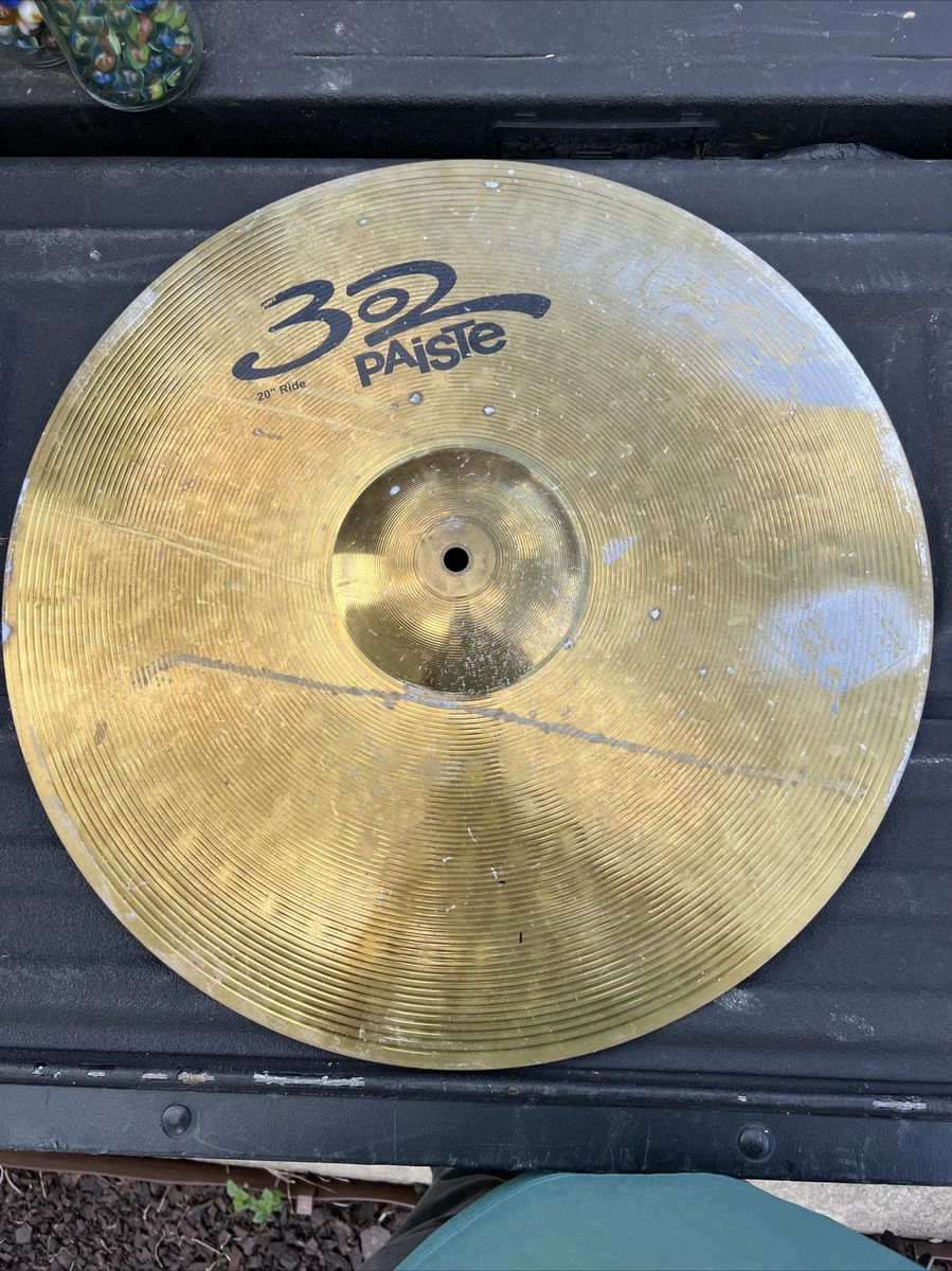 PAISTE 302 BRASS 20 RIDE CYMBAL MADE IN GERMANY eBay