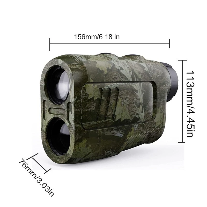 Mileseey 600M Laser Jagd Entfernungsmesser mit Winkel und horizontalem Abstand - Bild 2 von 4