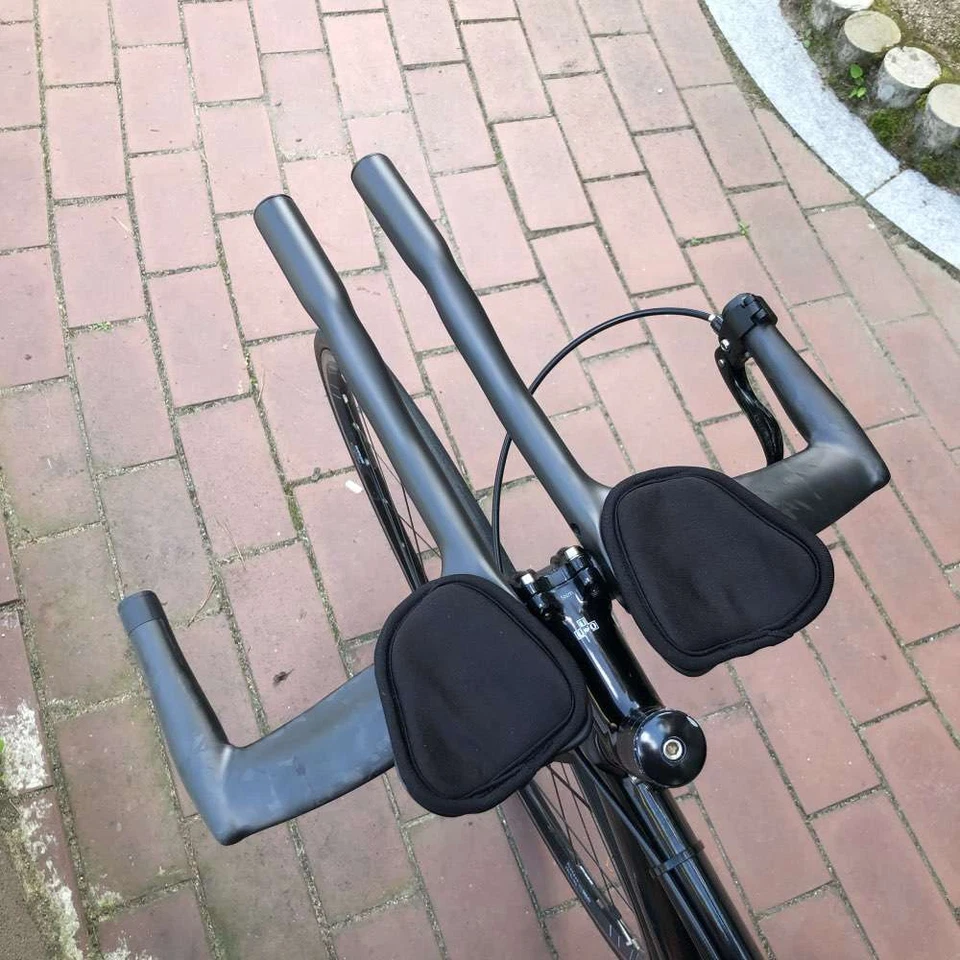 Barra de triatlón extensora de manillar de reposabiés 340 carbono Aero TT 31,8 Foto 2 de 4