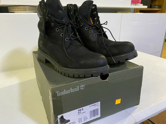 Timberland Premium Boot Shoes for Men, Size 10.5US - Black for sale online  | eBay