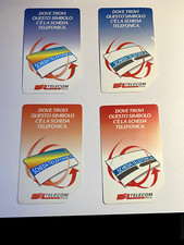 Tessera schede  Telefoniche telecom bassa tiratura