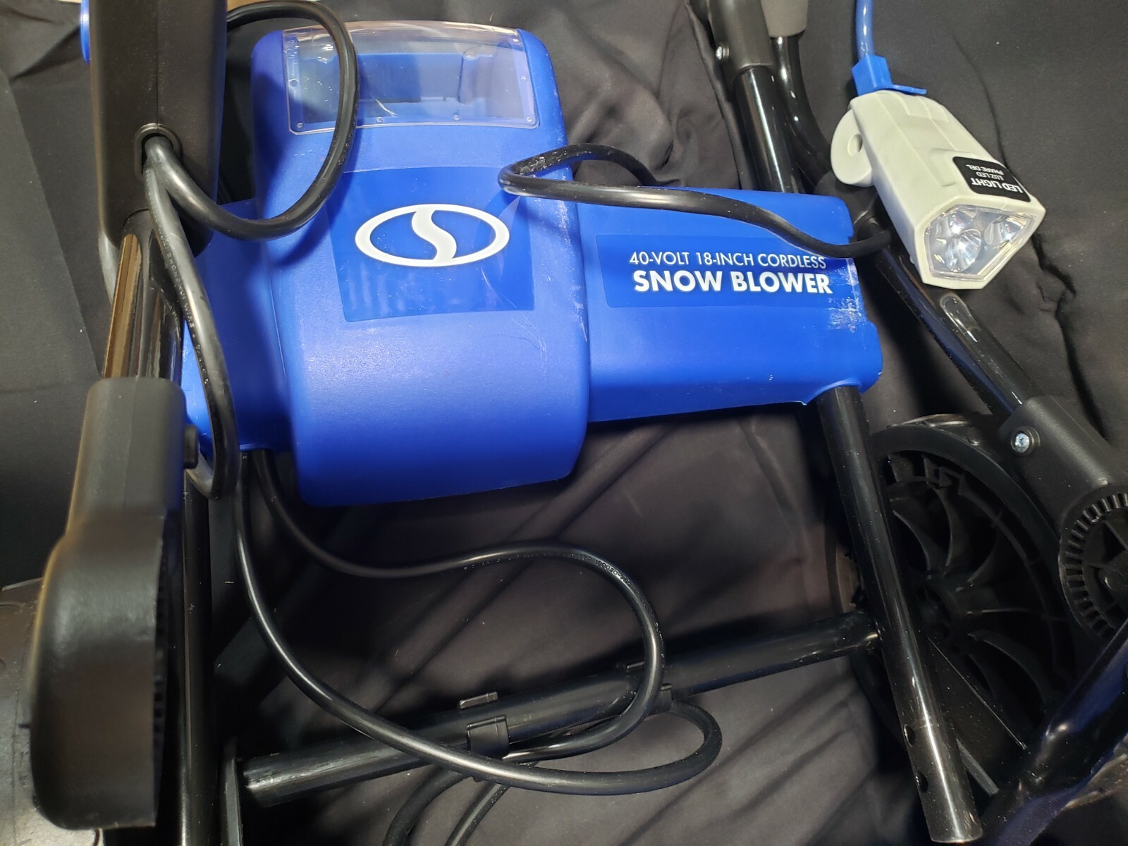 Snow Joe - 18-Inch 40 Volt Cordless Single Stage Brushless Snow Blower - ION18SB