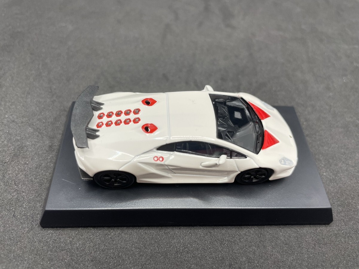 Kyosho 1/64 Lamborghini collection4 Sesto Elemento White Diecast