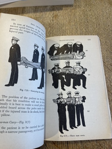 VINTAGE 1945 American Red Cross First Aid Textbook Revised Edition - Picture 12 of 14