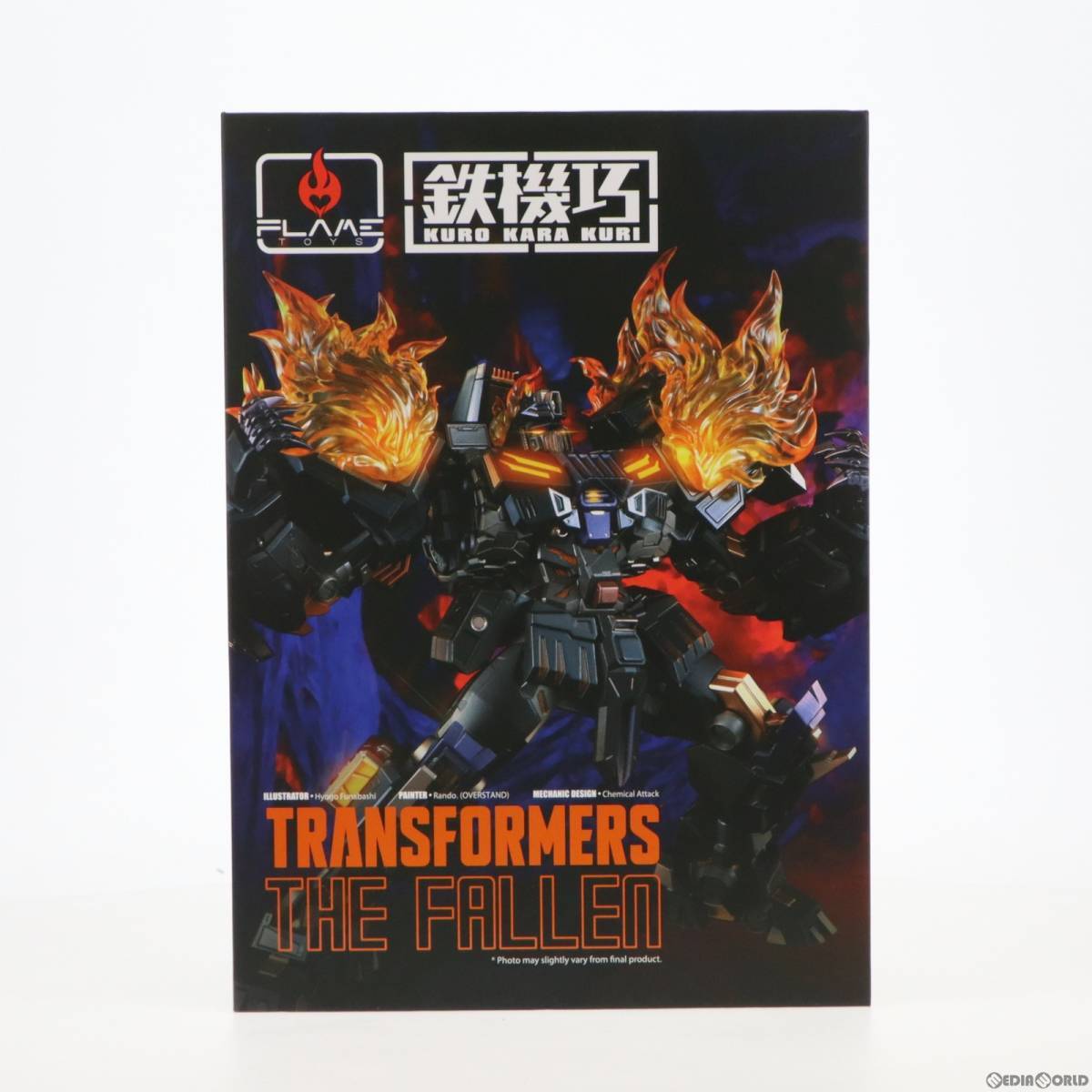 Flame Toys Kuro Kara Kuri The Fallen Transformers 08 Die Cast