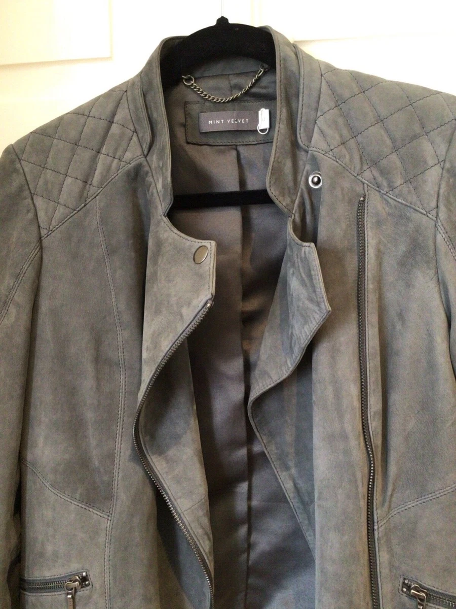 Mint velvet shop suede jacket