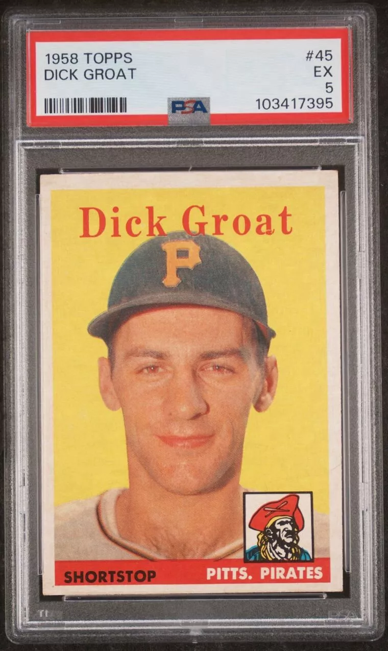 Dick Groat trading card