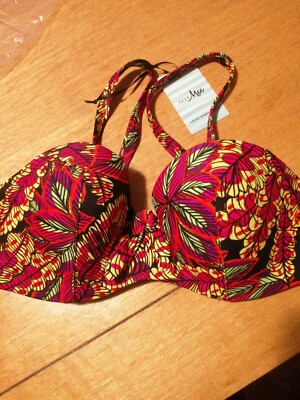 Pour Moi Savannah Heatwave Padded Top Removable Straps 34C