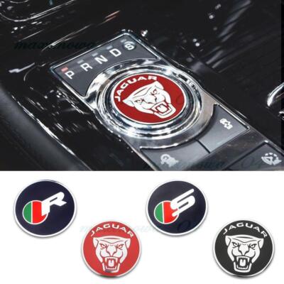 Fur Jaguar XF XE XJL F-PACE Schaltknauf Logo Metall dekorative Innenaufkleber