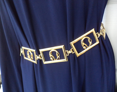 Vintage Rare NI 97 Gold Tone Women display picture 2