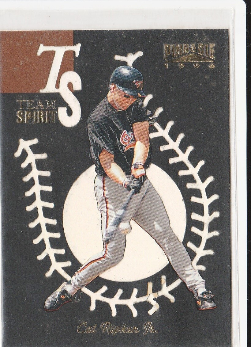 1996 Pinnacle Team Spirit #5 Cal Ripken Jr. 040-P
