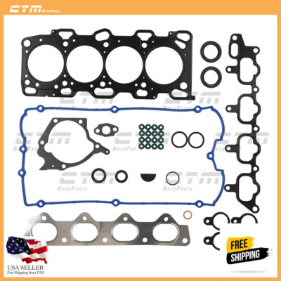 Head Gasket Set Fit 99-06 Hyundai Sonata Santa Fe Kia Optima 2.4 DOHC G4JS