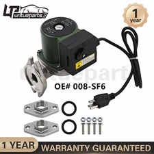008-SF6 115V 1/25HP Potable Water Stainless Steel Circulator Pump - 1inch Flange