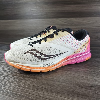 Saucony Kinvara Limited Edition Dunkin Donuts Marathon Sneakers Men's Sz 