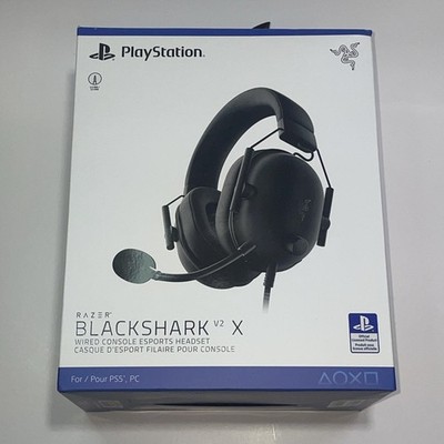 Razer BlackShark V2 X PlayStation Gaming Headset Brand New Sealed