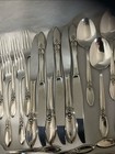Oneida Community SPRING ROSE Stainless Flatware 31pc Knives Spoons Forks. F3a — photo 4
