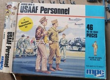 VTG MPC World War II USAAF Personnel Scale HO/OO 46 Piece 1-6009