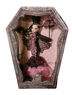 Monster High Draculaura Coffin Box Collector Doll 2015 CHW66 NRFB Rare