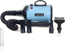 High Velocity Dog Grooming Dryer, Dog Blow Dryer, Pet Hair Dryer with Heater, Ad
