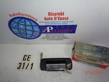 MANIGLIA ESTERNA PORTA DX C/CHIAVE PLASTICA NERA LEVA INOX FIAT 126 126 PERSONAL