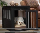NEW Age Pet ECOFLEX InnPlace Dog Crate End Table, Black, Medium Great Quality!