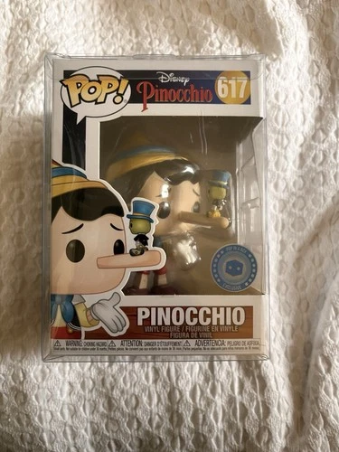 Pinocchio Lying Funko Pop! #617 Disney Pop In A Box Exclusive Brand New!
