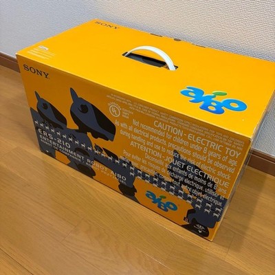 Sony AIBO ERS-210 Robot Dog Tested Working w/ Box Charger Station Japan