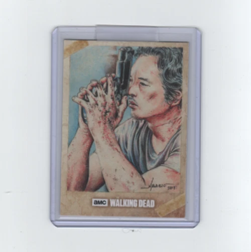 Horror The Walking Dead Sketch Collectable Trading Cards for sale