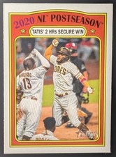 2021 Topps Heritage Fernando Tatis Jr. #21 Playoff Highlights San Diego Padres