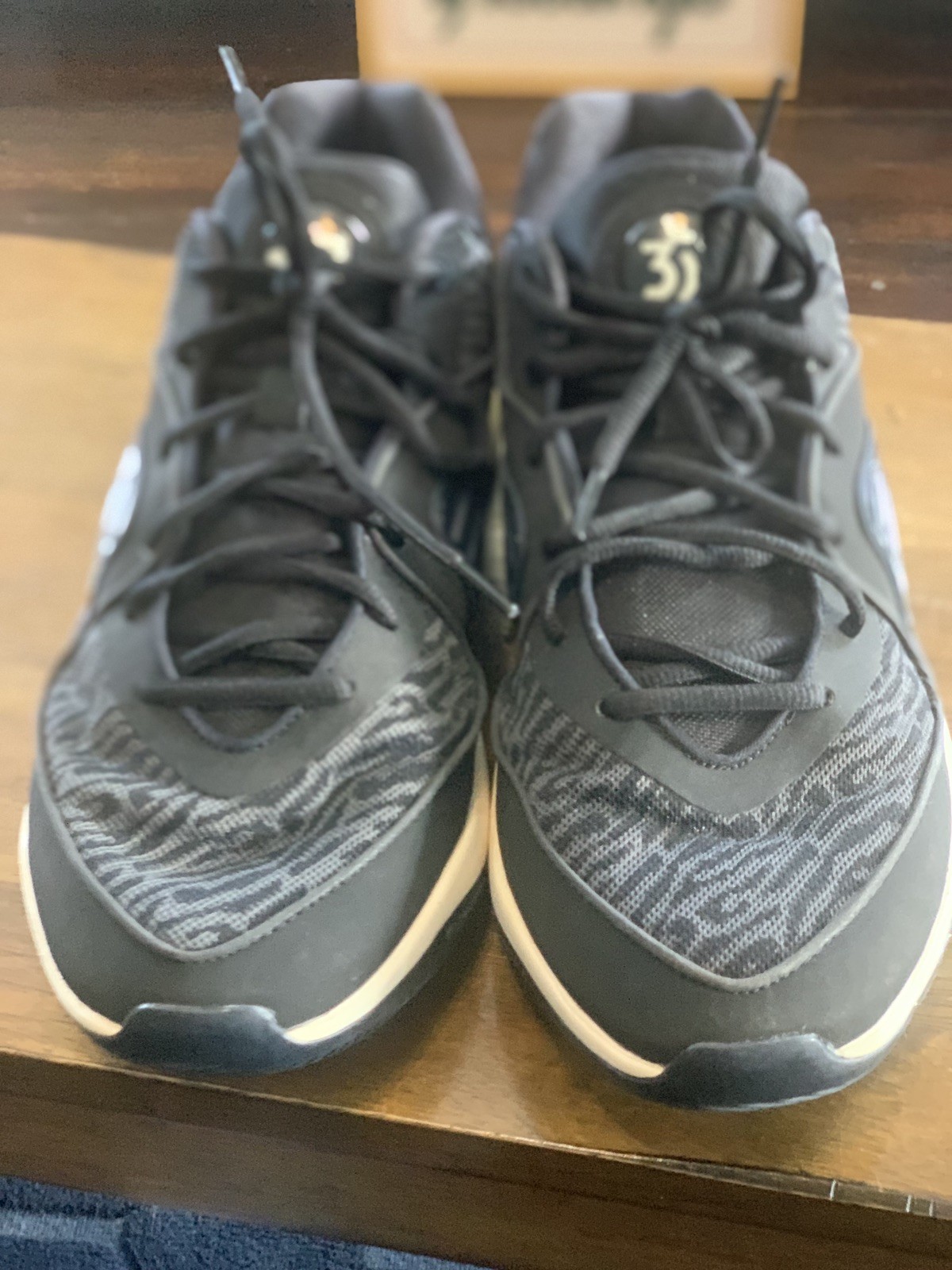 Nike KD16 Boardroom Men's 12  Black Smoke Grey Basketball Shoes DV2917-003