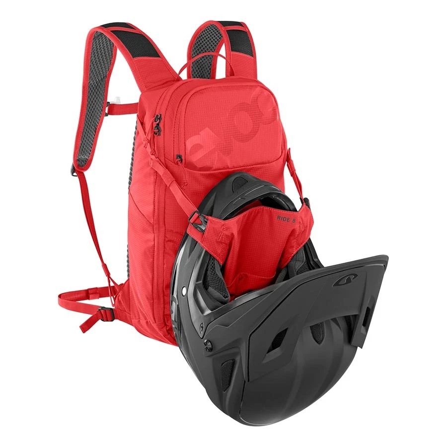 Mochila de Hidratación EVOC Ride 8 con Capacidad 8L, Almohadilla de Aire Ventilada Trasera, 2L Foto 4 de 4
