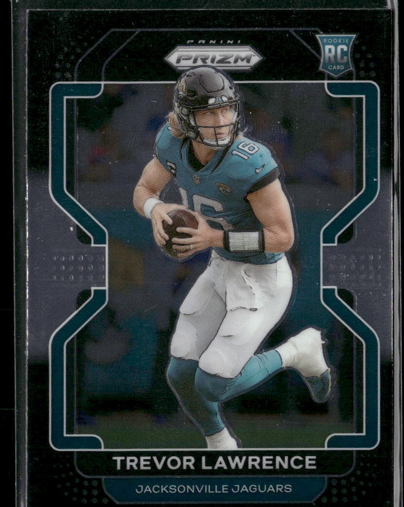 2021 Panini Chronicles #PB-1 Trevor Lawrence Prizm Black
