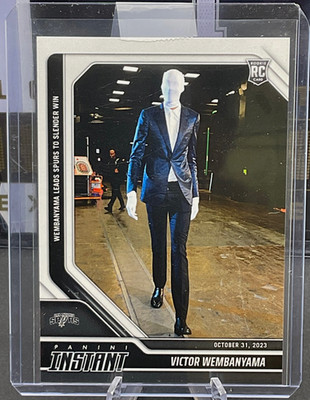 2023-24 Panini Instant Victor Wembanyama #32 /15593 Slenderman Halloween RC