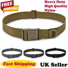 Heavy Duty - Tactical Army Military Nylon Belts Buckle Combat Army Quick Release