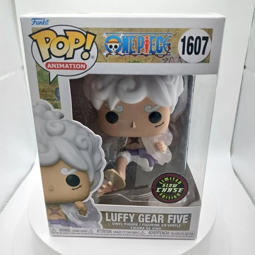 Funko Pop! One Piece: Luffy Gear Five (GLOW CHASE) #1607 Free Protector