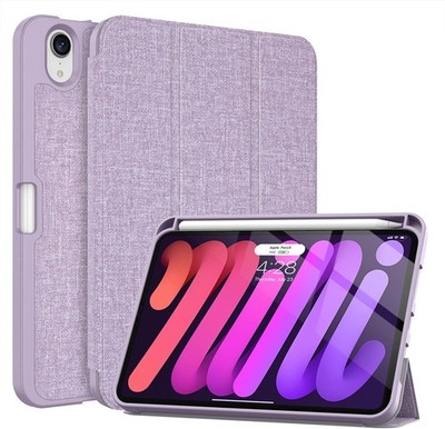 Case for iPad mini 7 2024/iPad Mini 6 2021 8.3 inch with Pencil Holder, Auto Wak