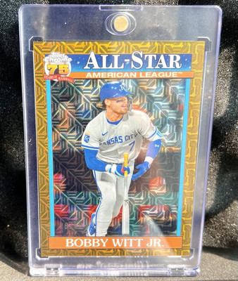 2026 Topps Series 2 Baseball Bobby Witt Jr All-Star AL Gold Mojo /50