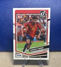 Panini 2023-24 Donruss FIFA Lamine Yamal #54 Rookie Soccer Spain Card. rookie card picture