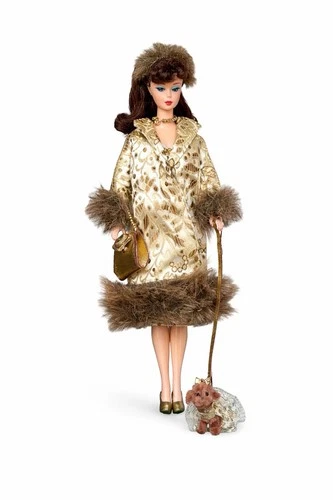 OOAK 7 Piece Set for Vintage Barbie Doll Evening Splendor Inspired with Puppy