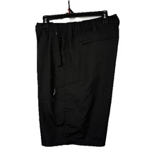 Wrangler Cargo Shorts/Men  s 38x10 Black RELAXED FIT 100 Polyester