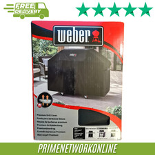 Image of Weber 7194 Premium BBQ Cover for Genesis 300 Series Grills 100% GENUINE NEW⭐⭐⭐⭐⭐