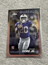 2024 Topps Chrome Football - #260 Frank Gore Jr. (RC) - Base Rookie - Bills